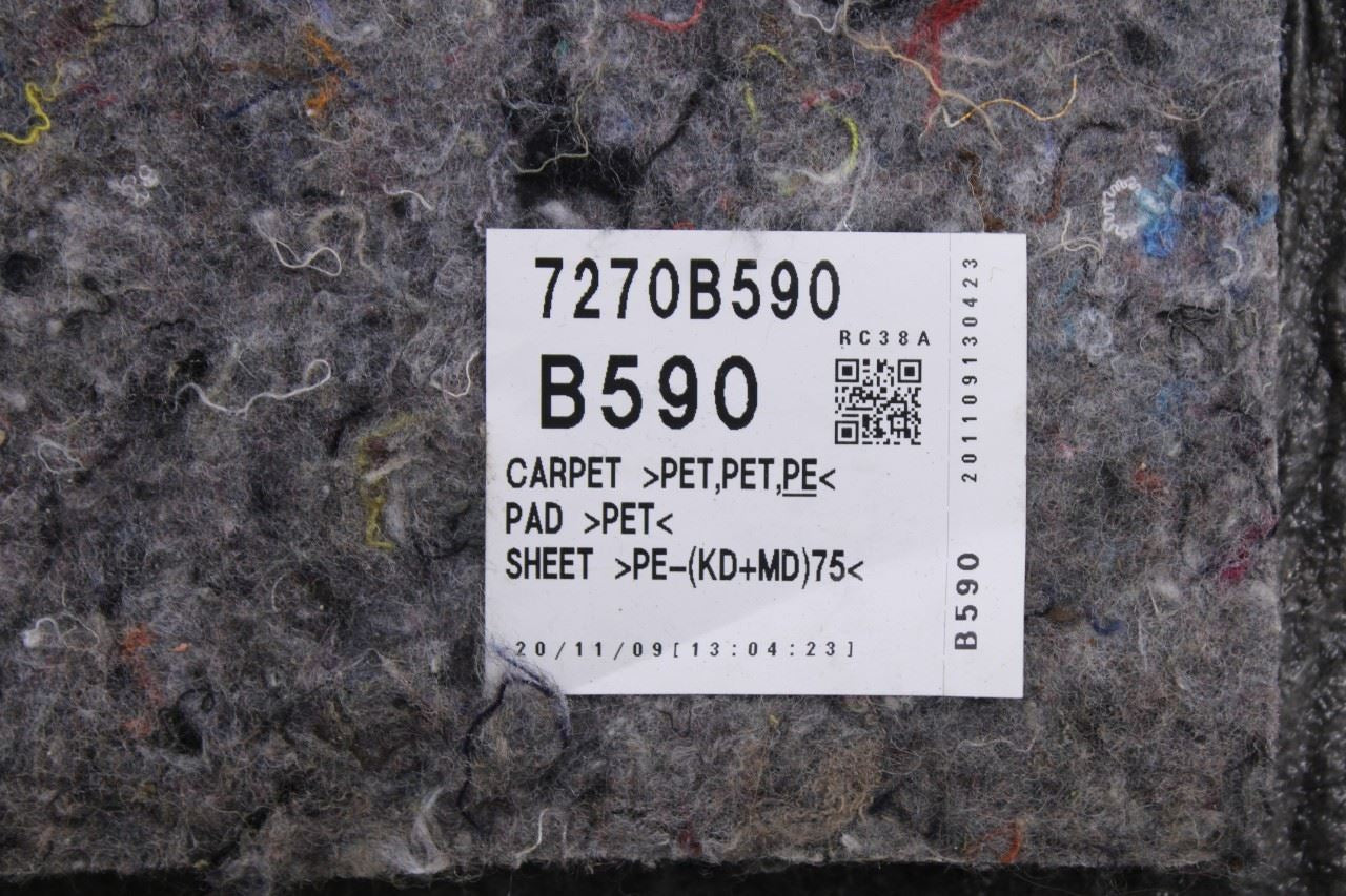 2020-25 Mitsubishi Outlander Sport SE Front and Rear 2nd Row Floor Carpet Liner11