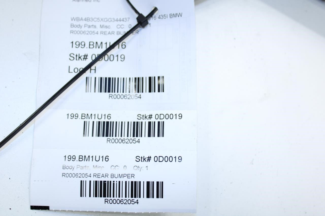 15-16 BMW 435i Gran Coupe Rear Bumper Reinforcement Support Bracket 51127285563 - Alshned Auto Parts