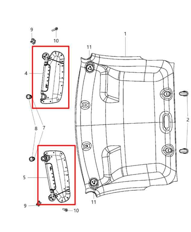 13-18 Ram 2500 Tradesman Crew Cab Front RH and LH Sun Visor Set w/ Mirror *ReaD* - Alshned Auto Parts