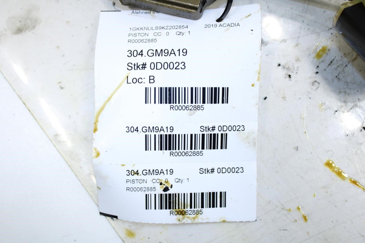 2017-2023 GMC Acadia SLT-1 3.6L Engine Piston Left 3 w/ Connecting Rod 12647161 - Alshned Auto Parts