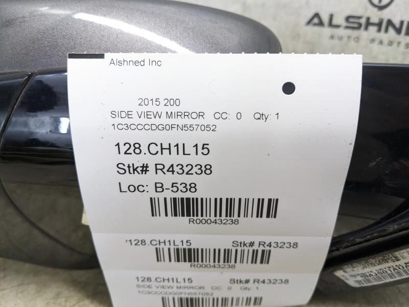 2015 Chrysler 200 Right Passenger Side Rearview Mirror 5MJ501AUAF OEM - Alshned Auto Parts