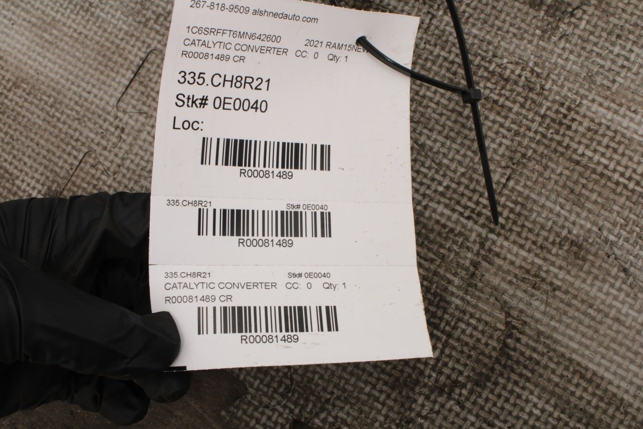 20-22 Ram 1500 Big Horn New Body 5.7L 4WD Exhaust System Pipe 68433692AA *ReaD*12