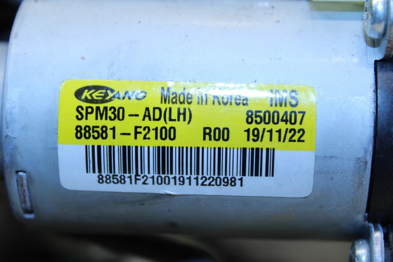 19-20 Hyundai Santa Fe Front LH Seat Lower Track Frame w/ Motors 88500-S2080 OEM - Alshned Auto Parts