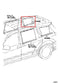 14-20 Toyota Sienna LE 3.5L Rear Right Side Quarter Panel Window Roller Sunshade - Alshned Auto Parts