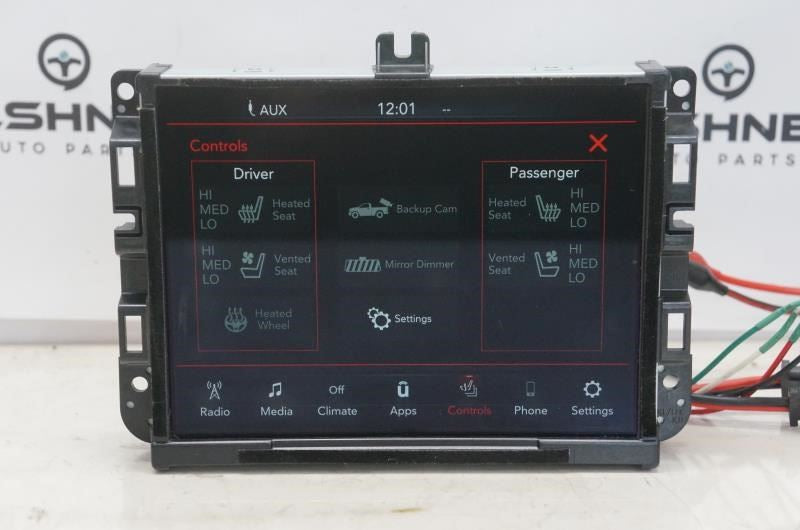 2019-2020 Ram 1500 Uconnect 8,4'' Display Audio Radio Receiver 68292209AH OEM - Alshned Auto Parts