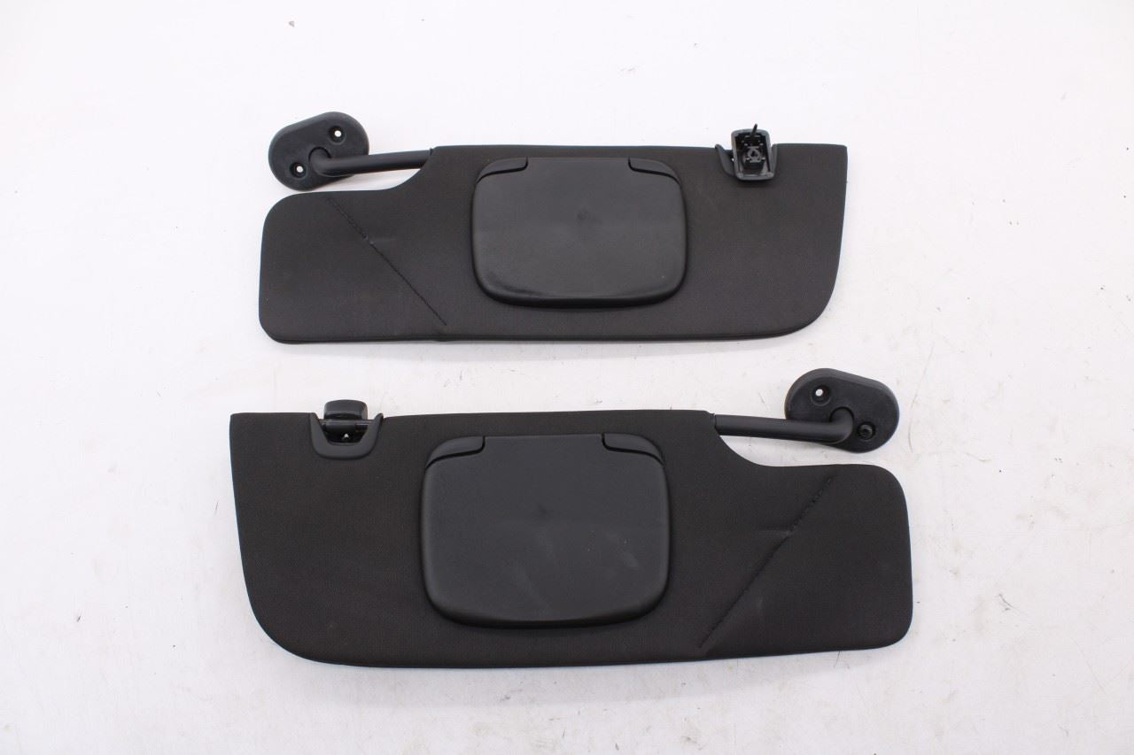 10-11 Ford Mustang Premium Conv V6 Front RH and LH Side Sun Visor Set w/ Mirror - Alshned Auto Parts