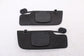 10-11 Ford Mustang Premium Conv V6 Front RH and LH Side Sun Visor Set w/ Mirror - Alshned Auto Parts