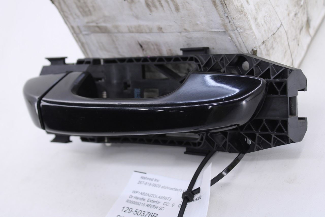 11-18 Porsche Cayenne S 4.8L AWD Rear Passenger Right Side Door Exterior Handle3