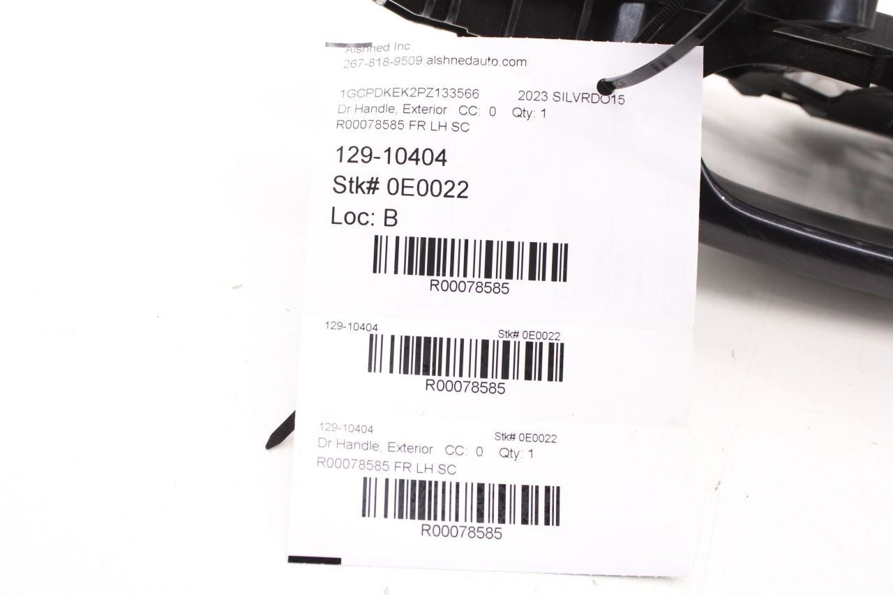 22-24 Chevrolet Silverado LT-L 2.7L Front Driver Left Side Door Exterior Handle - Alshned Auto Parts