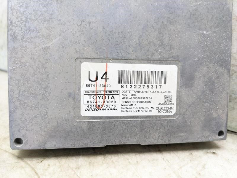 2016 Lexus CT200H Transceiver Telematics Computer Control Module 86741-33020 OEM - Alshned Auto Parts