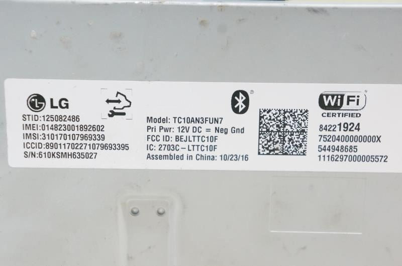 2017 Chevrolet Silverado 1500 Bluetooth Communication Module 84221924 OEM - Alshned Auto Parts