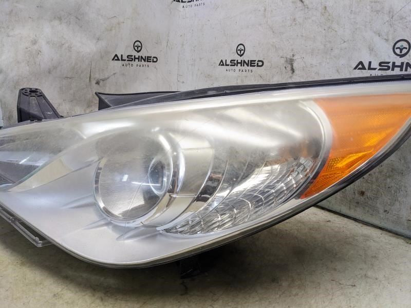 2011-2014 Hyundai Sonata Front Left Driver Headlight Lamp 92101-3Q000 OEM *ReaD* - Alshned Auto Parts