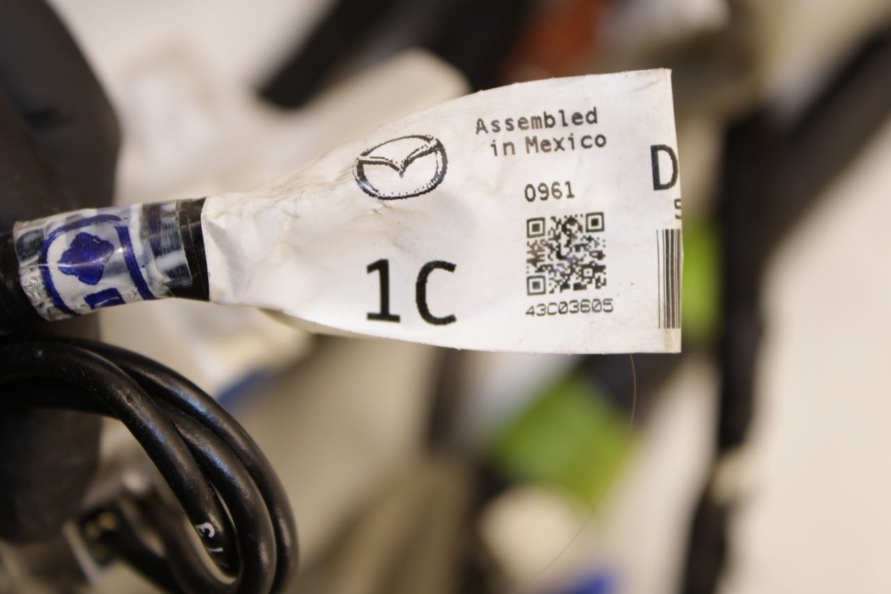 2024-25 Mazda CX-30 2.5 S Dash Instrument Panel Wire Harness DV34-67-030A *ReaD* - Alshned Auto Parts