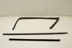 2019-2024 Kia Forte LXS Front Left Door Run Channel w/ Belt Molding Weatherstrip