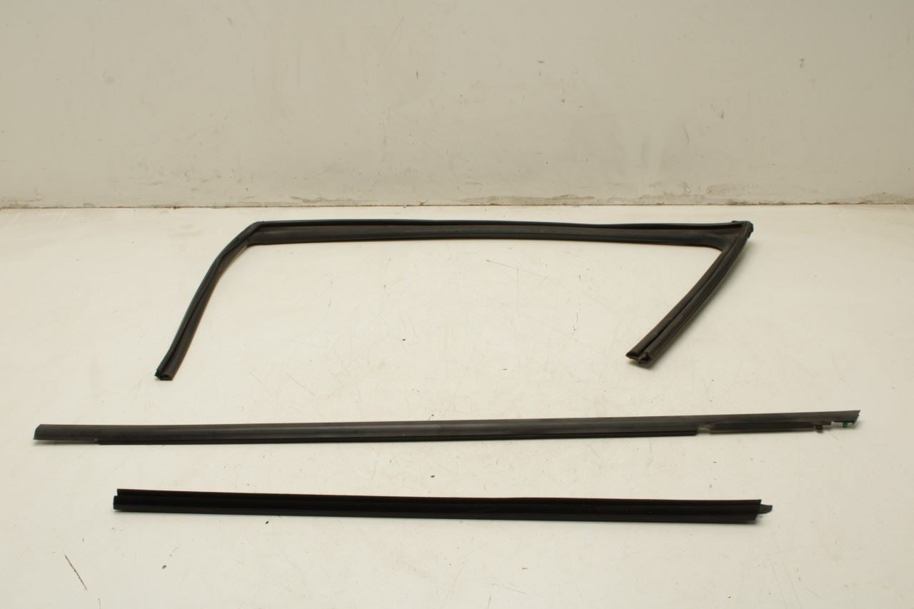 2019-2024 Kia Forte LXS Front Left Door Run Channel w/ Belt Molding Weatherstrip - Alshned Auto Parts
