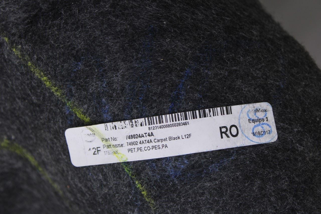 2014-18 Nissan Sentra SV 1.8L Front and Rear 2nd Row Floor Interior Carpet Liner11