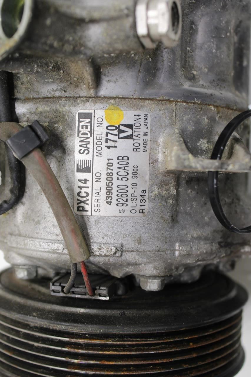 2016-2020 Infiniti Q50 Luxe RWD 3L AC Air Conditioner Compressor 92600-5CA0B OEM - Alshned Auto Parts