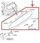 2014-2020 Infiniti QX60 Rear Liftgate Tailgate Spoiler 96030-9NB2C OEM - Alshned Auto Parts