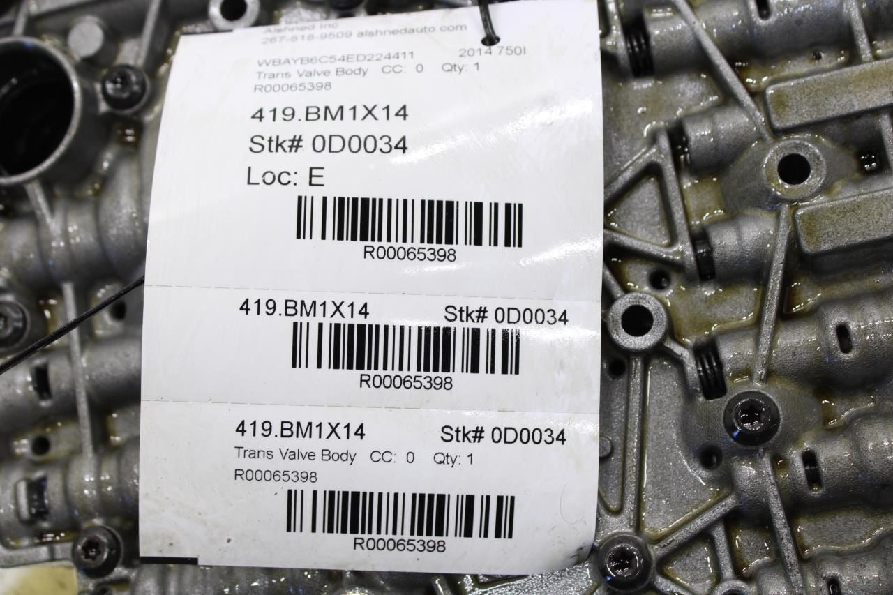 2013-2015 BMW 750i xDrive 4.4L AWD Auto Transmission Valve Body 24347544936 OEM - Alshned Auto Parts