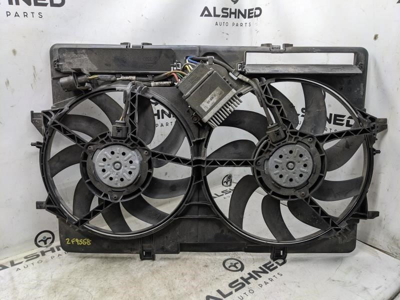 2009-16 Audi A4 2.0L Dual Radiator Cooling Fan Motor Assembly 8K0-121-003-M OEM - Alshned Auto Parts
