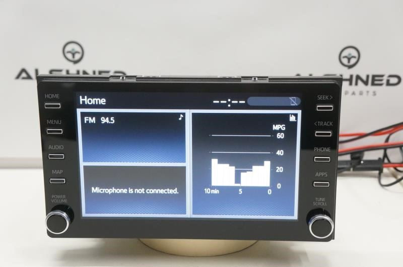 20-21 Toyota Corolla Pioneer Navi Radio Faceplate Control w Receiver and Display2