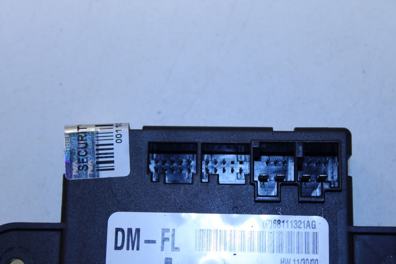 14-2020 Jeep Cherokee 75th Anniversary Front Left Door Control Module 68111321AG - Alshned Auto Parts