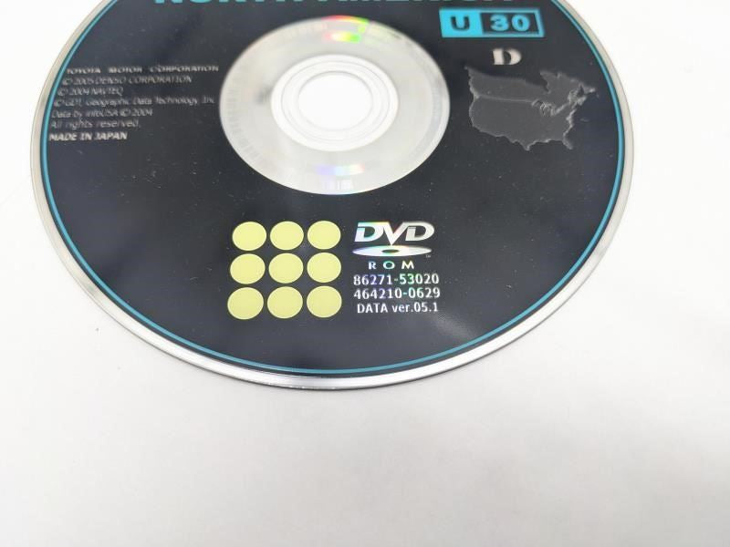 2007 Lexus GS430 DVD Navigation Map North America U30 Ver. 05.1 86271-53020 OEM - Alshned Auto Parts