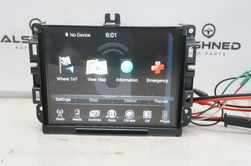 2016 Jeep Grand Cherokee 8.4'' Display Audio Radio Navi Receiver 68301356AB OEM - Alshned Auto Parts