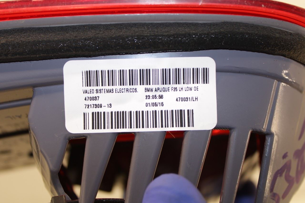 2011-2017 BMW X3 xDrive28i Rear Left Driver Side Tail Light Lamp 63217217309 OEM - Alshned Auto Parts