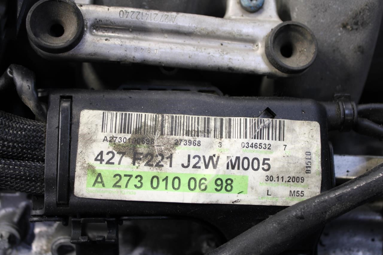 2010-2011 Mercedes-Benz S550 221 Type 5.5L AWD Engine Motor 273-010-48-20 OEM - Alshned Auto Parts