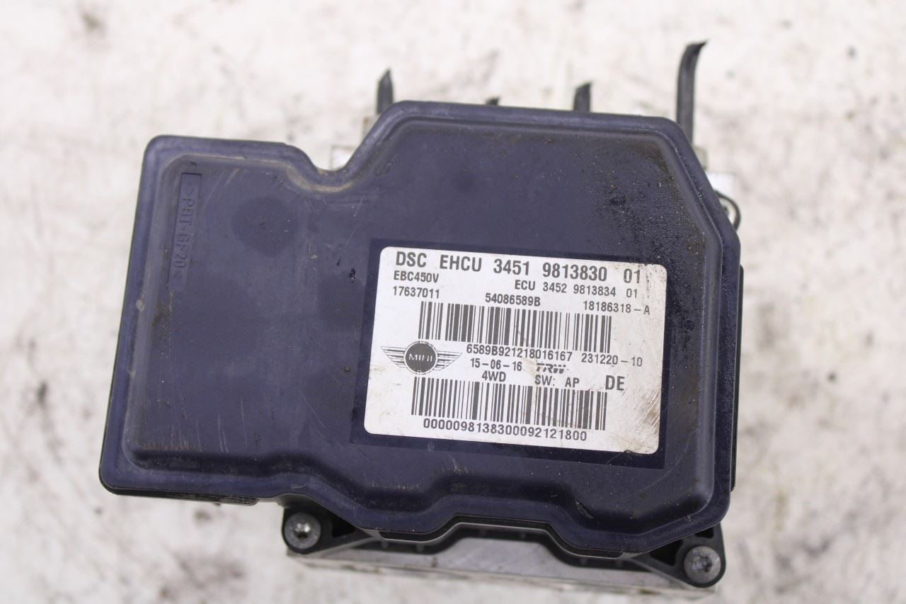 2014-2016 Mini Countryman Cooper S 1.6L ABS Anti Lock Brake Pump Control Module9