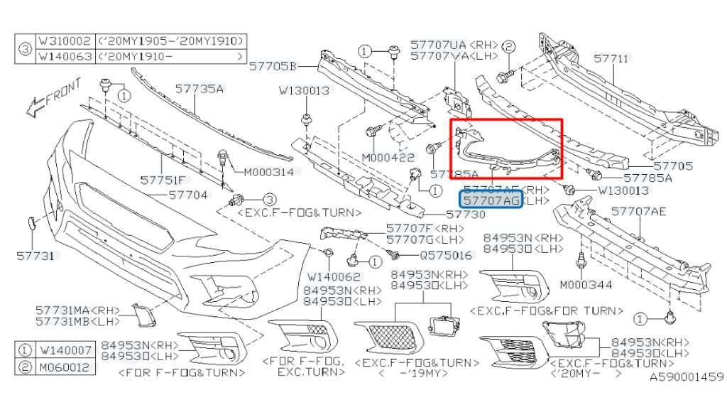 2015-21 Subaru WRX Premium 2.0L AWD Front Bumper Driver Left Side Corner Bracket - Alshned Auto Parts