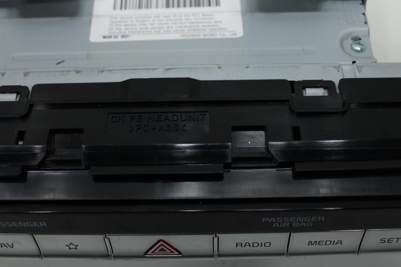 2022-2023 Kia Stinger GT1 Audio Radio Receiver w/ Control Panel 96560-J5HA0FHV - Alshned Auto Parts