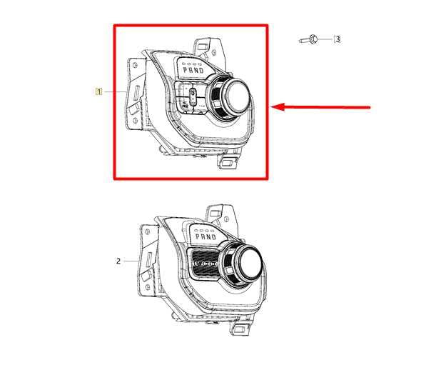 2019-2020 Ram 1500 4WD Transmission Gear Shifter Selector Switch 68328326AG OEM - Alshned Auto Parts