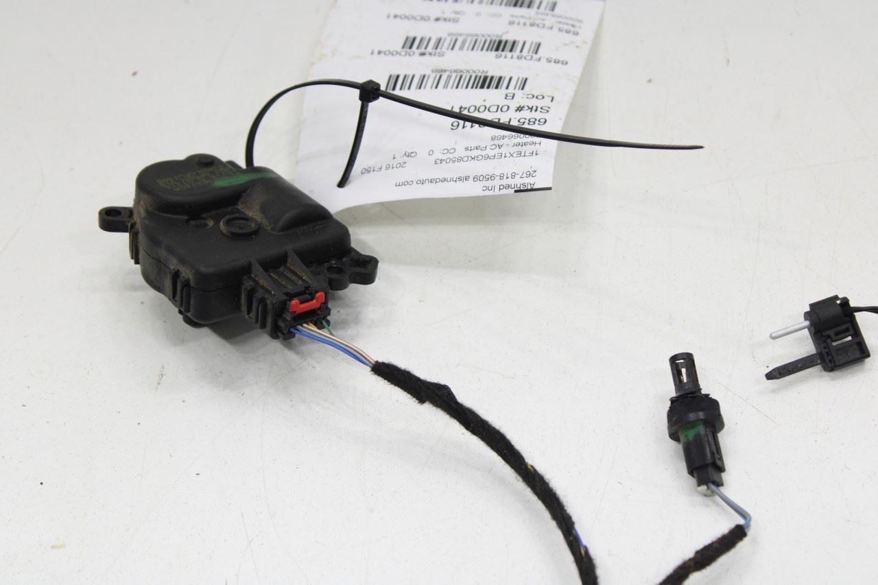 15-18 Ford F150 SuperCab HVAC Blend Door Actuator Motor Set of 4 w/ Wire Harness - Alshned Auto Parts