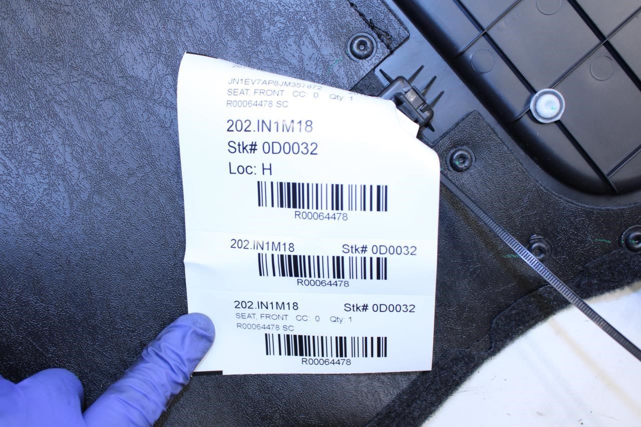 2014-23 Infiniti Q50 Luxe RWD Front Left Side Seat Back Cover Panel 87690-4HA0A - Alshned Auto Parts