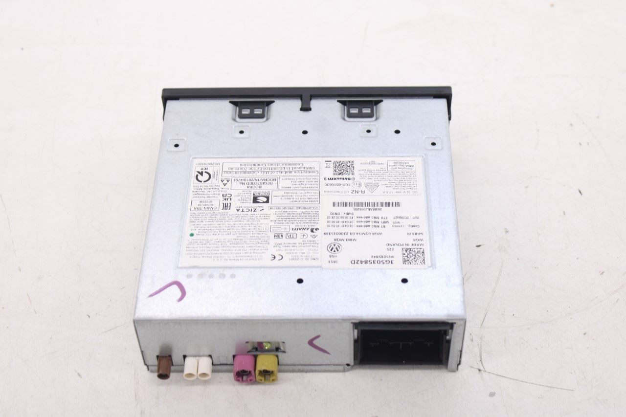 2021-2022 Volkswagen Atlas SE Audio Radio Receiver 3G5035842D OEM5