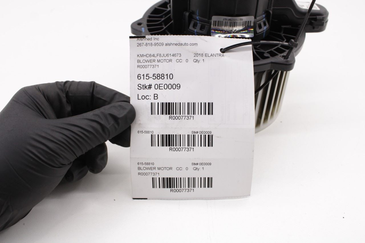 16-20 Hyundai Elantra Value Edition 2.0L AC Heater Blower Motor Fan 97113-A4000 - Alshned Auto Parts
