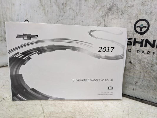 2017 Chevrolet Silverado Owners Manual Set 23476161A OEM - Alshned Auto Parts