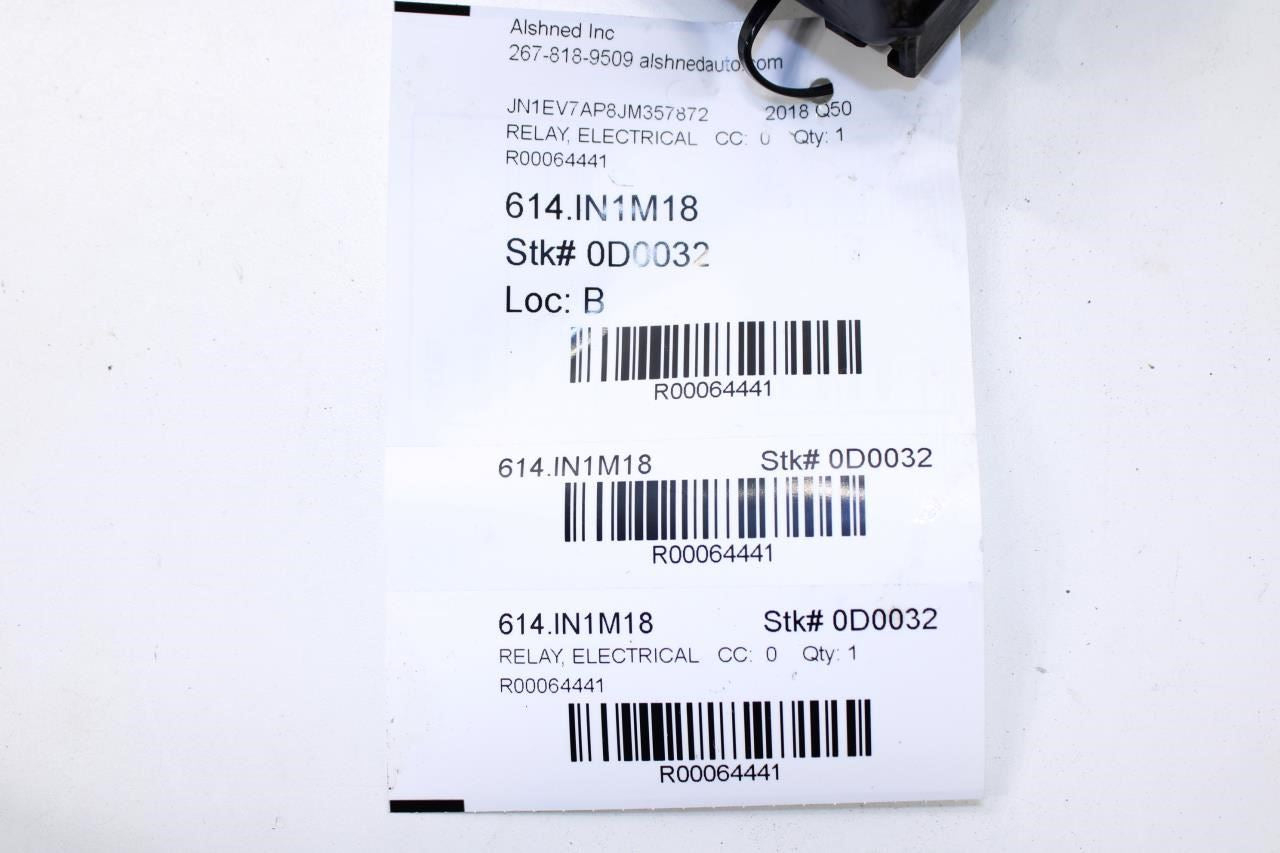 2016-19 Infiniti Q50 Luxe Power Distribution Junction Fuse Relay Box 24382AD100 - Alshned Auto Parts