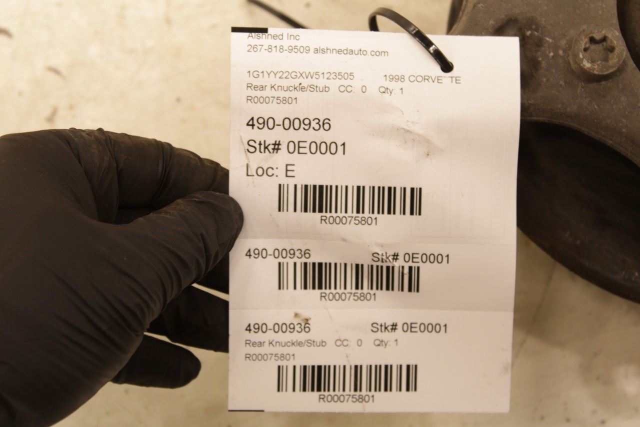 1997-2004 Chevrolet Corvette Rear Right Side Spindle Knuckle Hub 10332530 OEM - Alshned Auto Parts