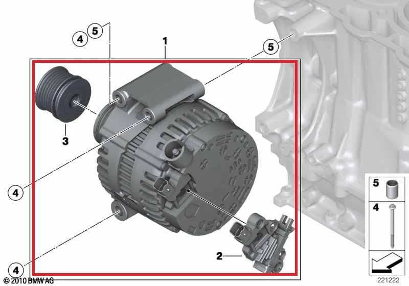 2010-2016 Mini Countryman Cooper S 1.6L Alternator Engine Generator 7604782 OEM1