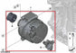 2010-2016 Mini Countryman Cooper S 1.6L Alternator Engine Generator 7604782 OEM1