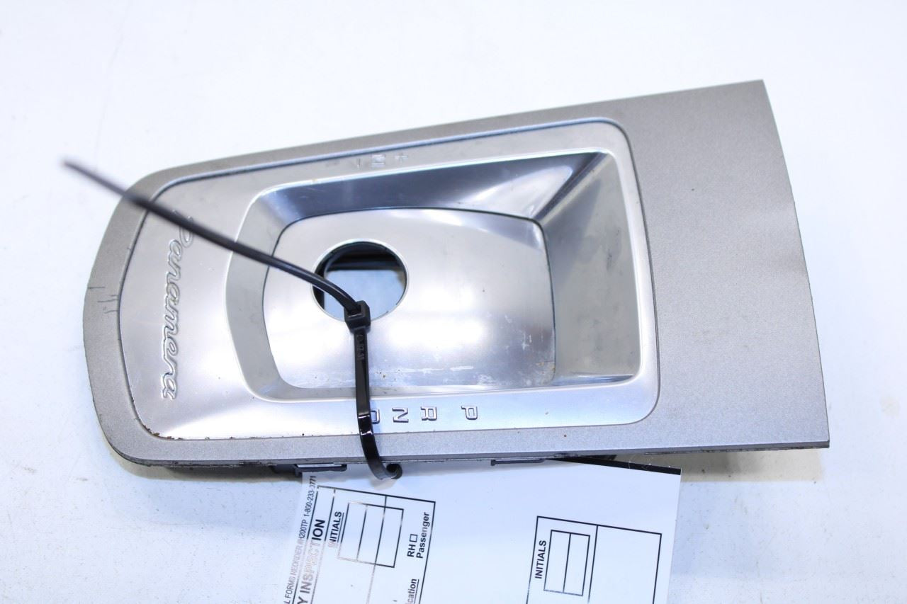 2010-2016 Porsche Panamera 4 3.6L AWD Front Center Console Shifter Trim Plate - Alshned Auto Parts