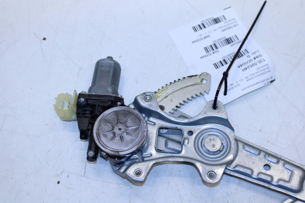 2015-2024 Nissan Murano Platinum Rear Right Side Door Window Regulator w/ Motor - Alshned Auto Parts