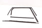 19-20 Hyundai Santa Fe SEL Rear Right Door Run Channel w/ Belt Weatherstrip Set - Alshned Auto Parts