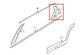 2022-2025 Hyundai Tucson SEL Rear Left Door Corner Garnish Molding 83270-CW000 - Alshned Auto Parts