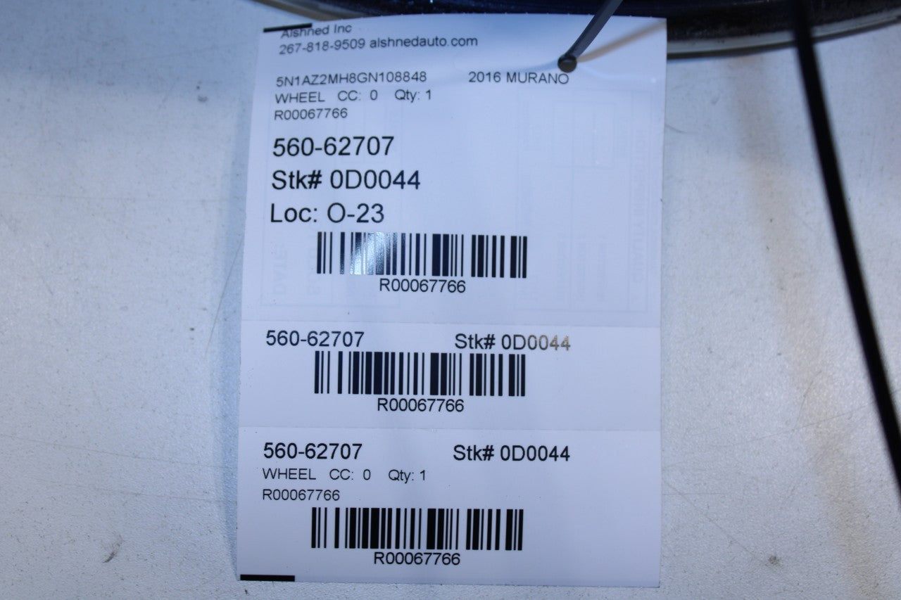 2015-2019 Nissan Murano Platinum Aluminum Wheel R20x7.5J 40300-5AA3A OEM - Alshned Auto Parts