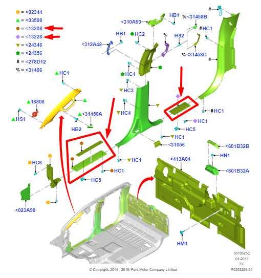 2015-2020 Ford F150 Front & Rear Door Sill Scuff Plates FL3B-1513201-AGW OEM - Alshned Auto Parts