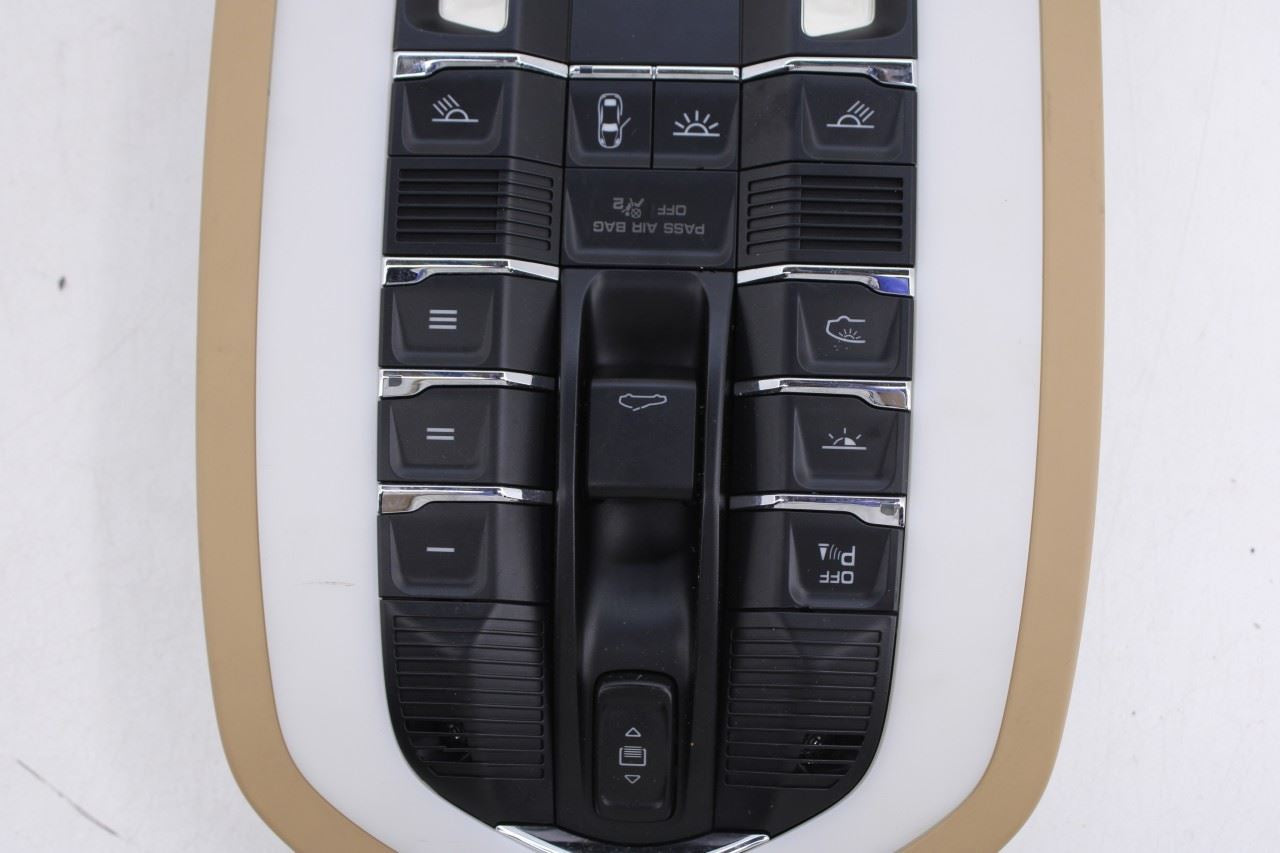 2011-2018 Porsche Cayenne S Front Interior Roof Overhead Console 7PP959551FQ OEM - Alshned Auto Parts